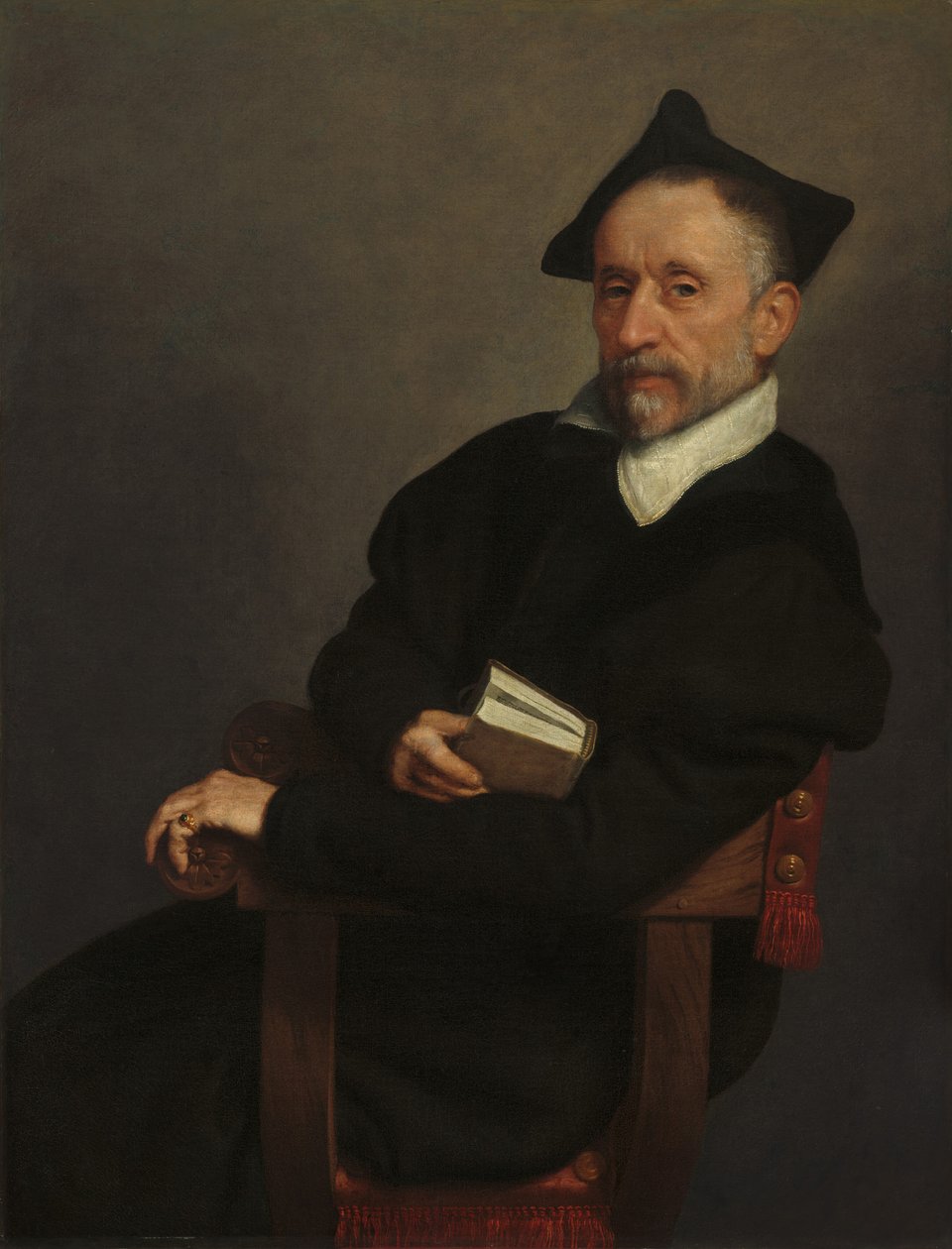 "Titianin koulumestari" tekijältä Giovanni Battista Moroni