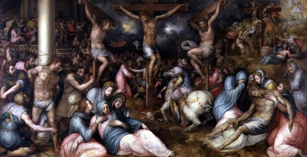 Intohimo, Salone delle Capriate (Tristikkosalista) (paneeli) tekijältä Giovanni Battista Naldini