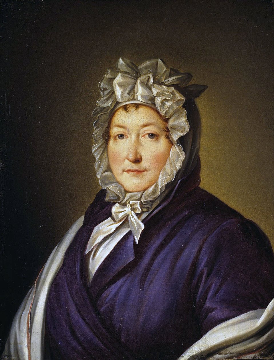 Prinsessa Vavara Golitsinin muotokuva, n. 1800 tekijältä Giovanni Battista Ortolani Damon