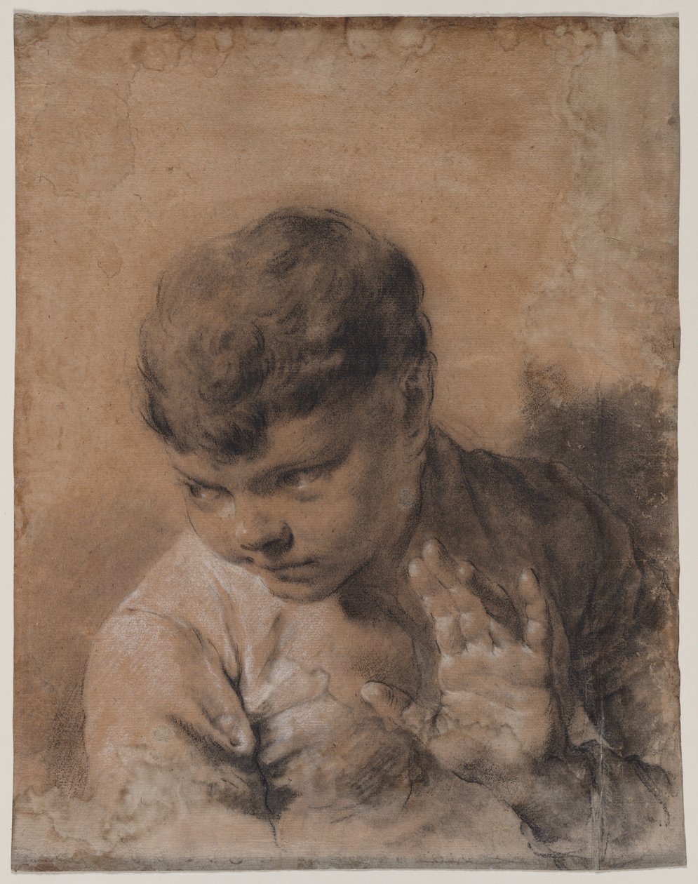 Taiteilijoiden muotokuva Son Giacomo, n. 1735. tekijältä Giovanni Battista Piazzetta