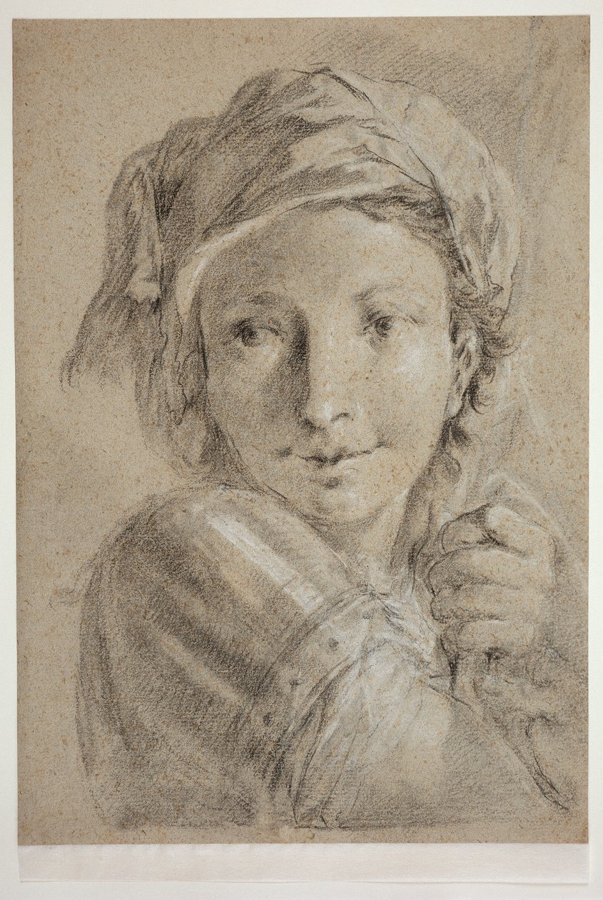 Nuoren sotilaan pää tekijältä Giovanni Battista Piazzetta
