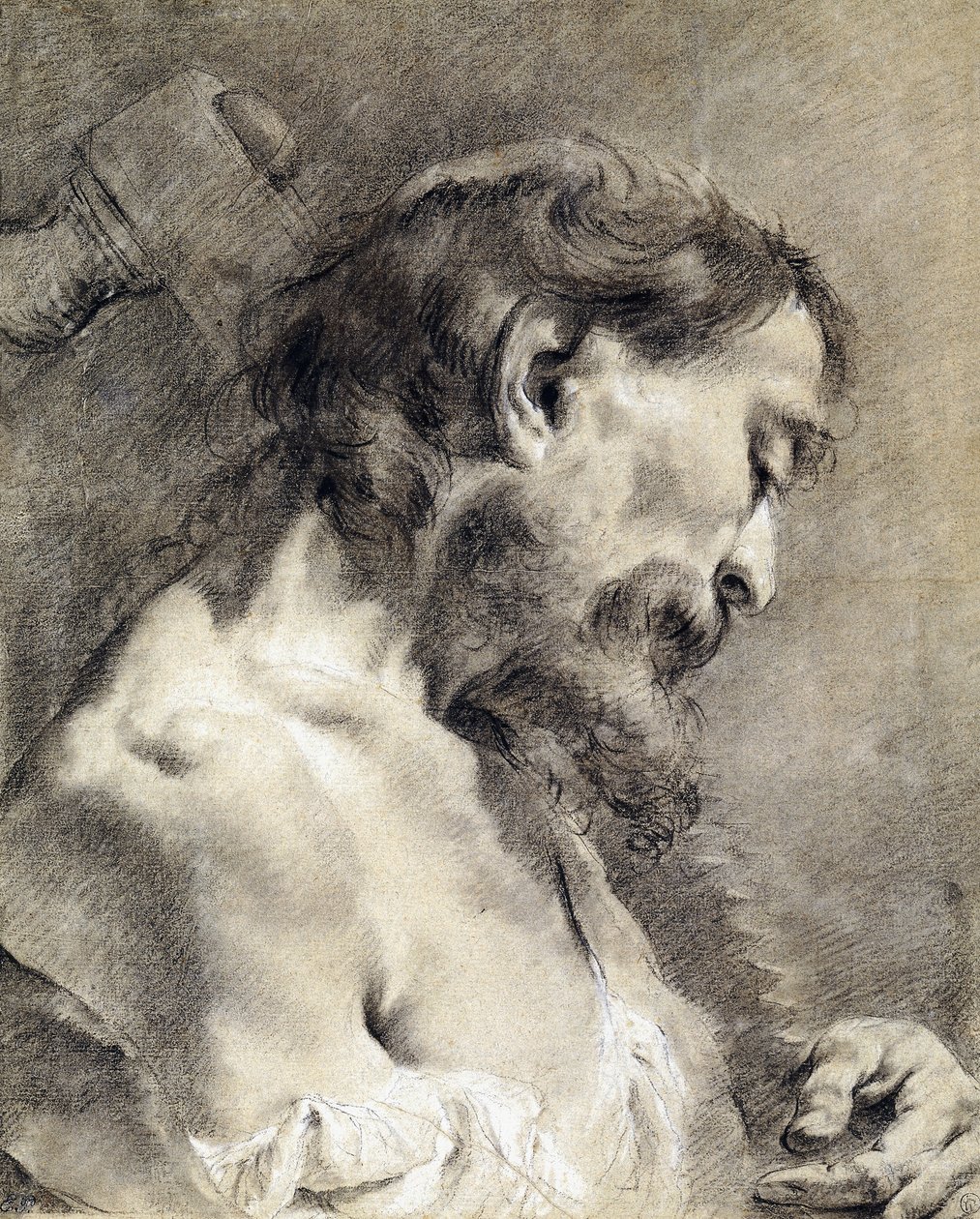 Saint-Simon, tekijältä Giovanni Battista Piazzetta