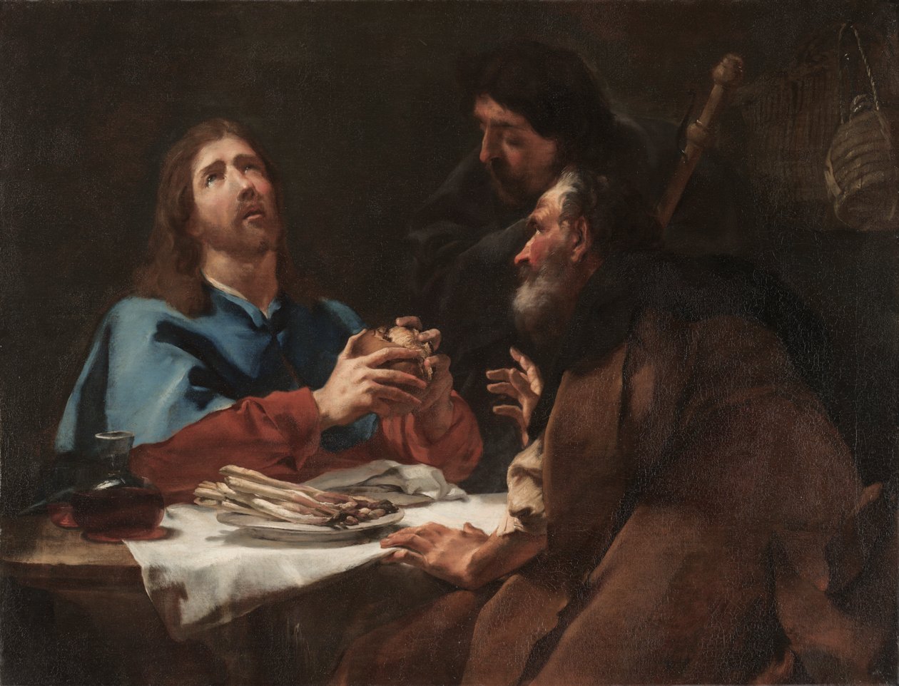 Illallinen Emmauksessa tekijältä Giovanni Battista Piazzetta
