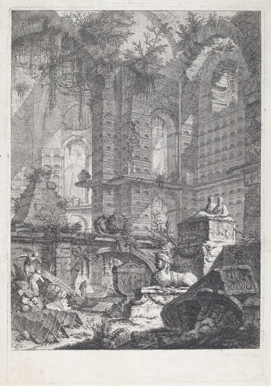 Hautakammio tekijältä Giovanni Battista Piranesi