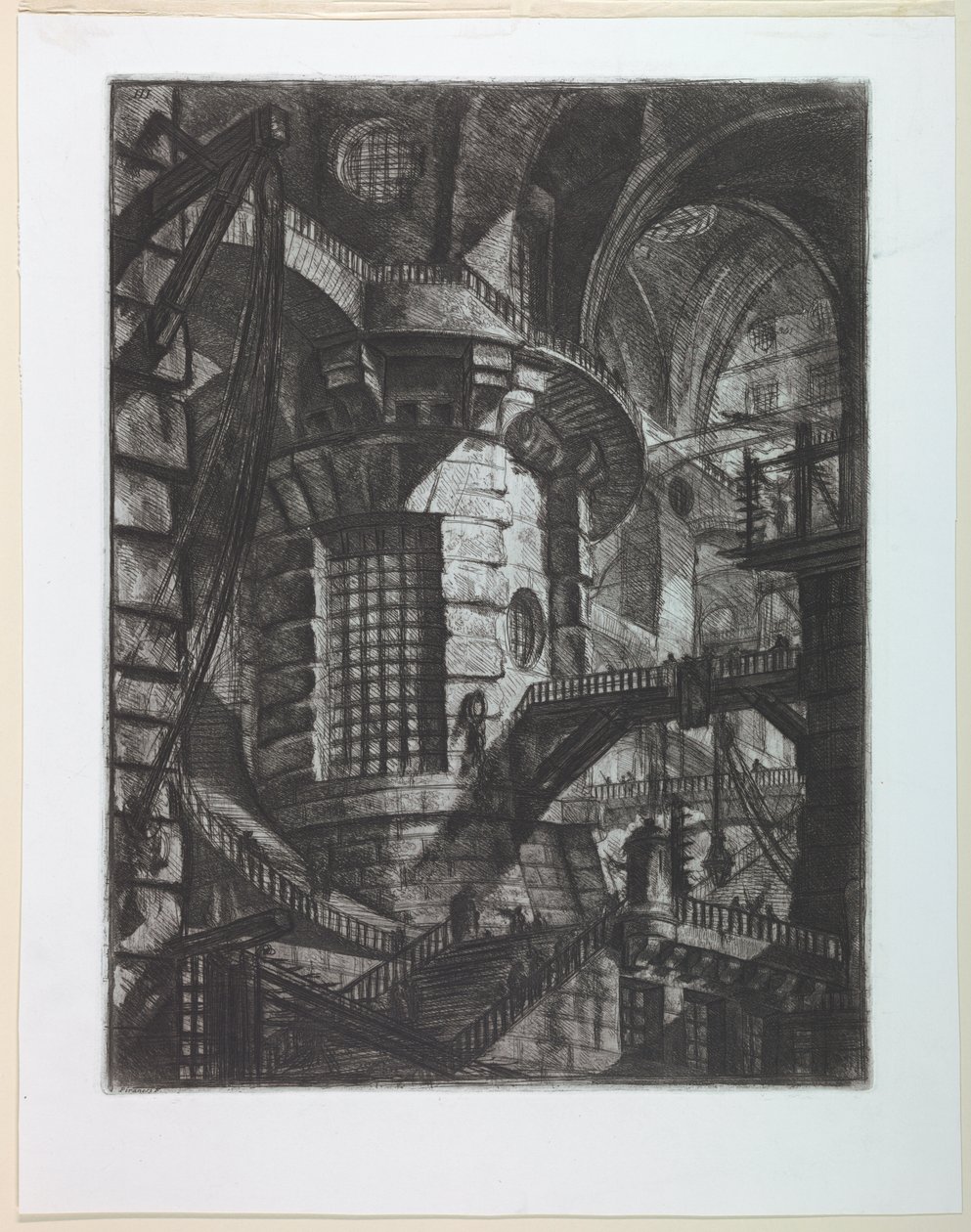 Vankila-sarja, levy III tekijältä Giovanni Battista Piranesi