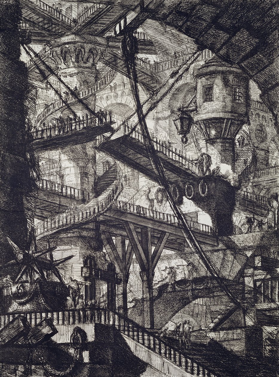 Vankilat VII tekijältä Giovanni Battista Piranesi