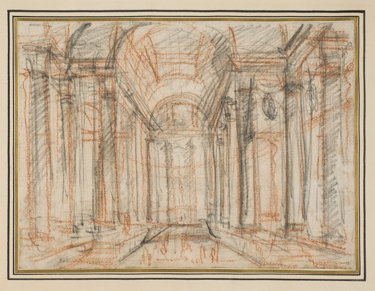 Fantasia perustuu Pantheonin kuistille tekijältä Giovanni Battista Piranesi