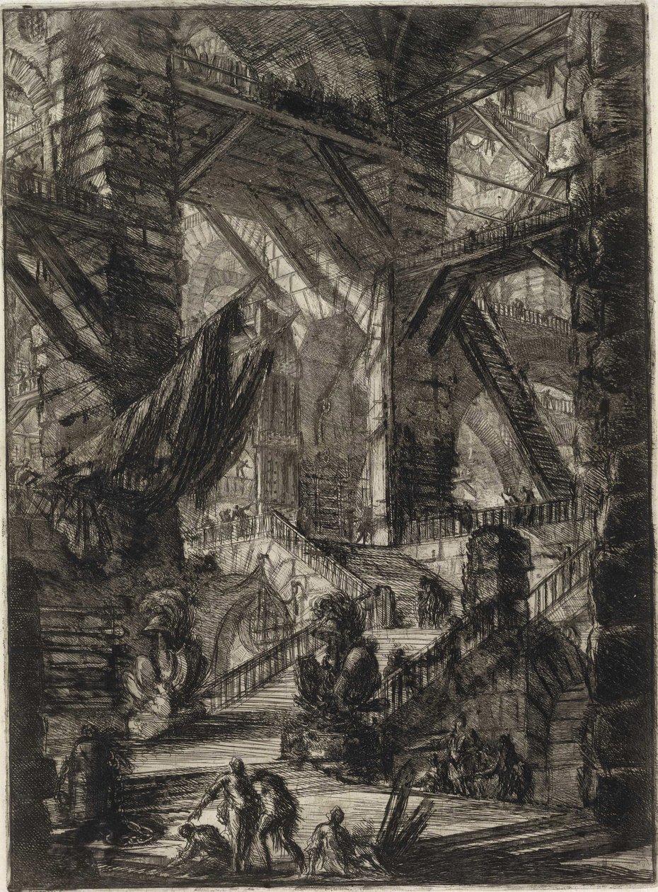 Sarjasta The Imaginary Prisons tekijältä Giovanni Battista Piranesi
