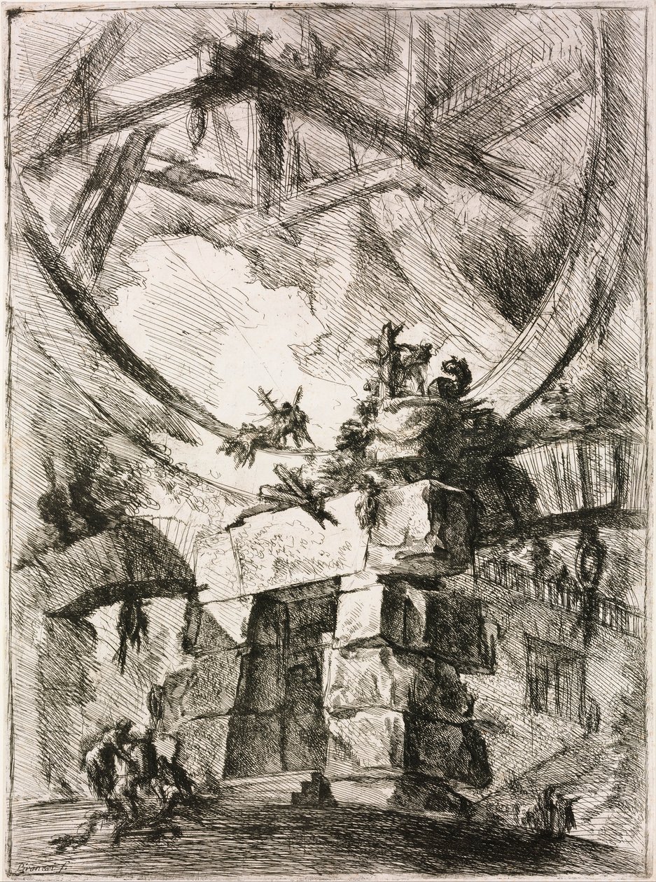 Sarjasta The Imaginary Prisons Le Carceri dInvenzione tekijältä Giovanni Battista Piranesi