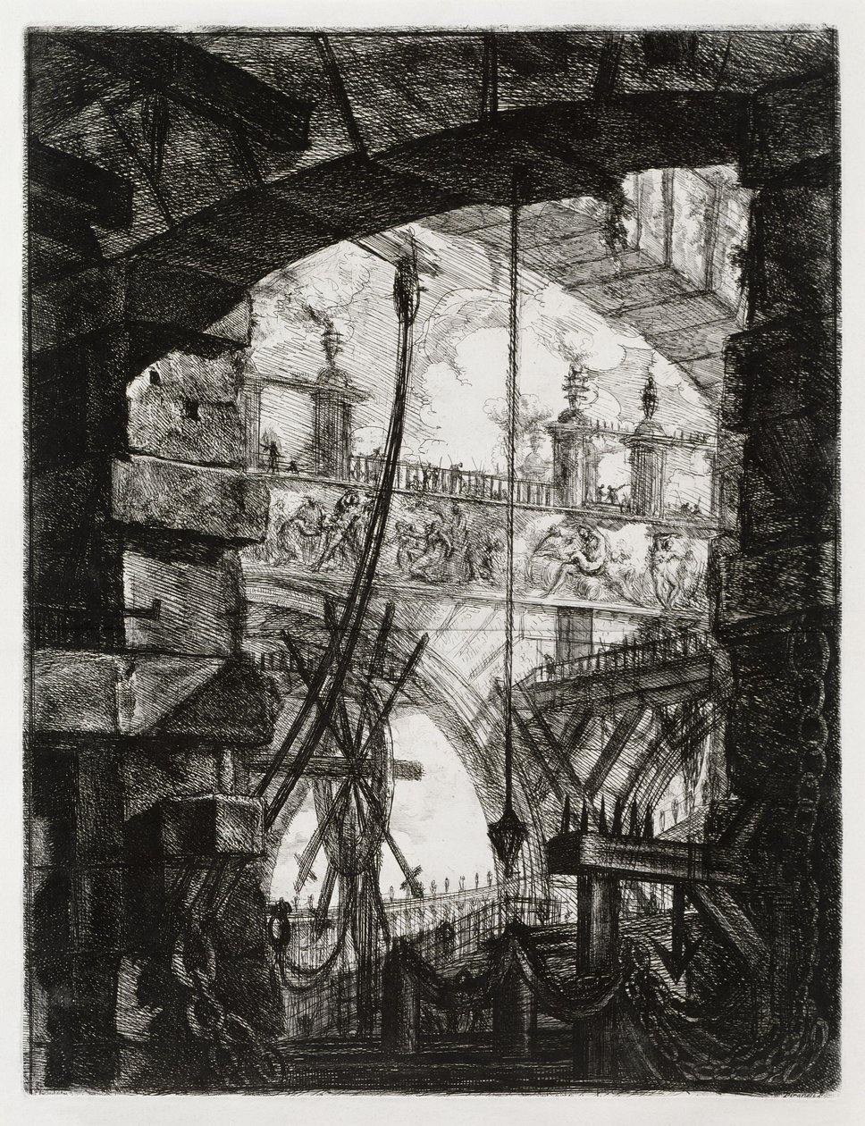 Suuri aukio tekijältä Giovanni Battista Piranesi