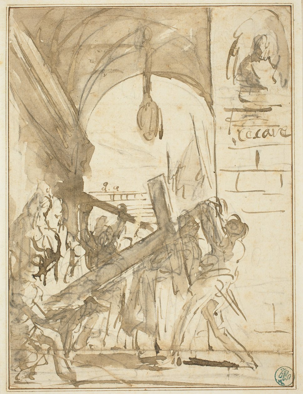 Ristin kantaminen tekijältä Giovanni Battista Piranesi