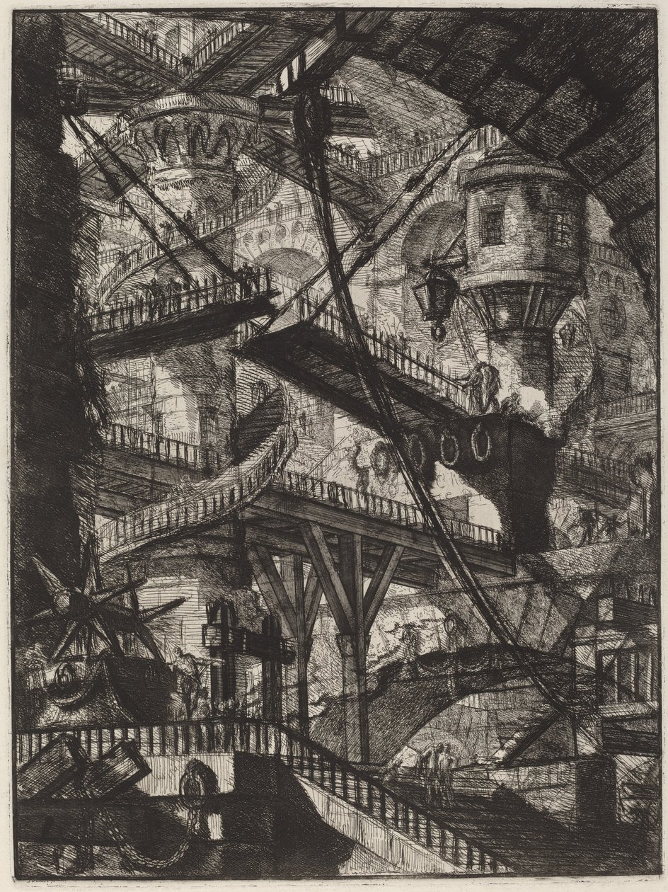 Drawbridge tekijältä Giovanni Battista Piranesi