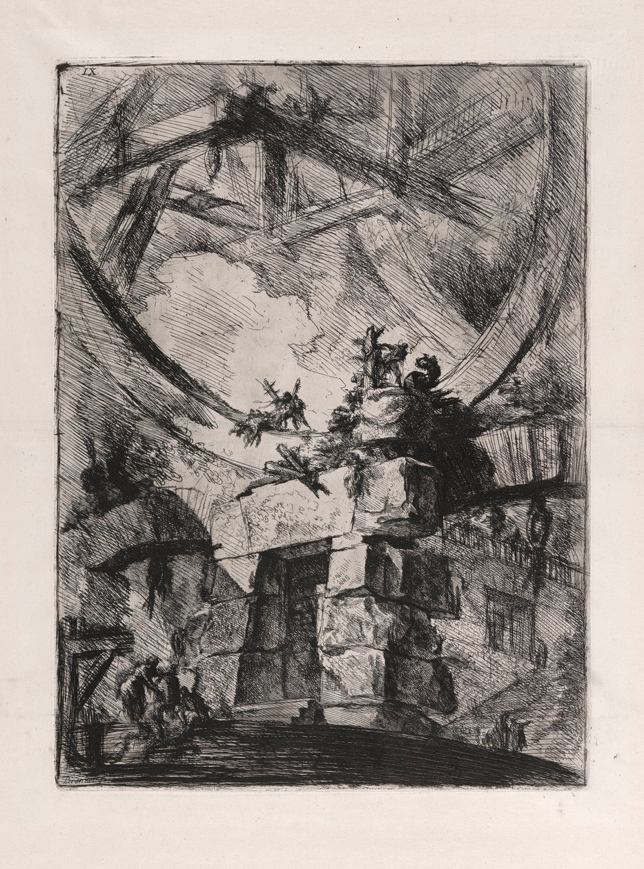 Giant Wheel, levy 9, Carceri d tekijältä Giovanni Battista Piranesi
