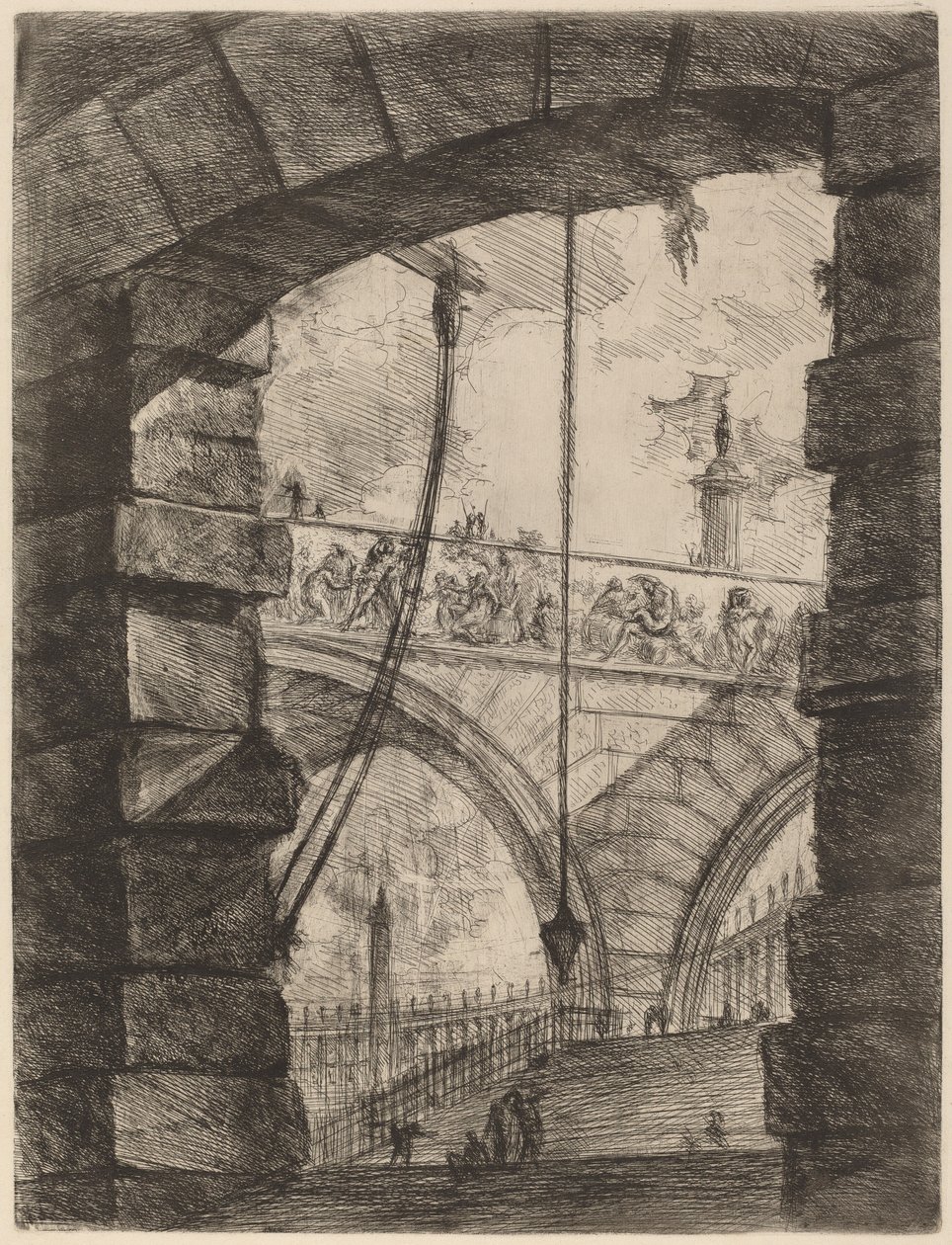 Grand Piazza tekijältä Giovanni Battista Piranesi