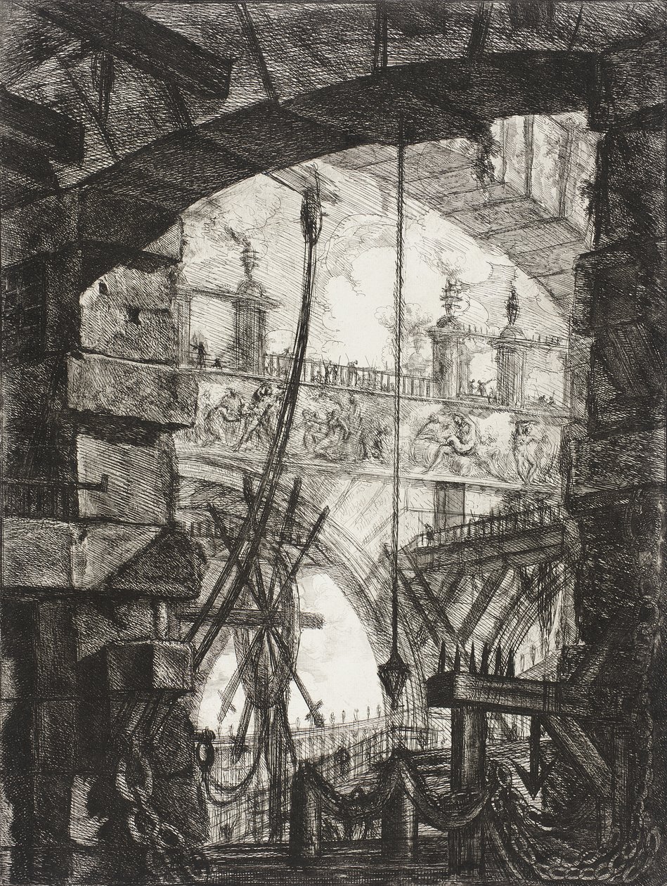 Suuri aukio tekijältä Giovanni Battista Piranesi
