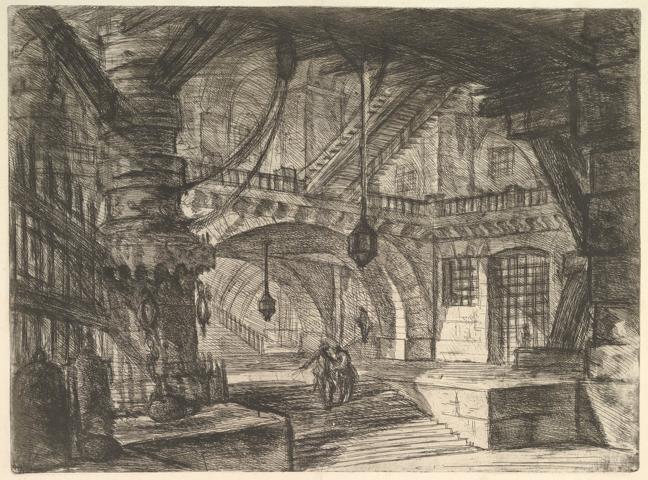 The Pier with Chains, Carceri d