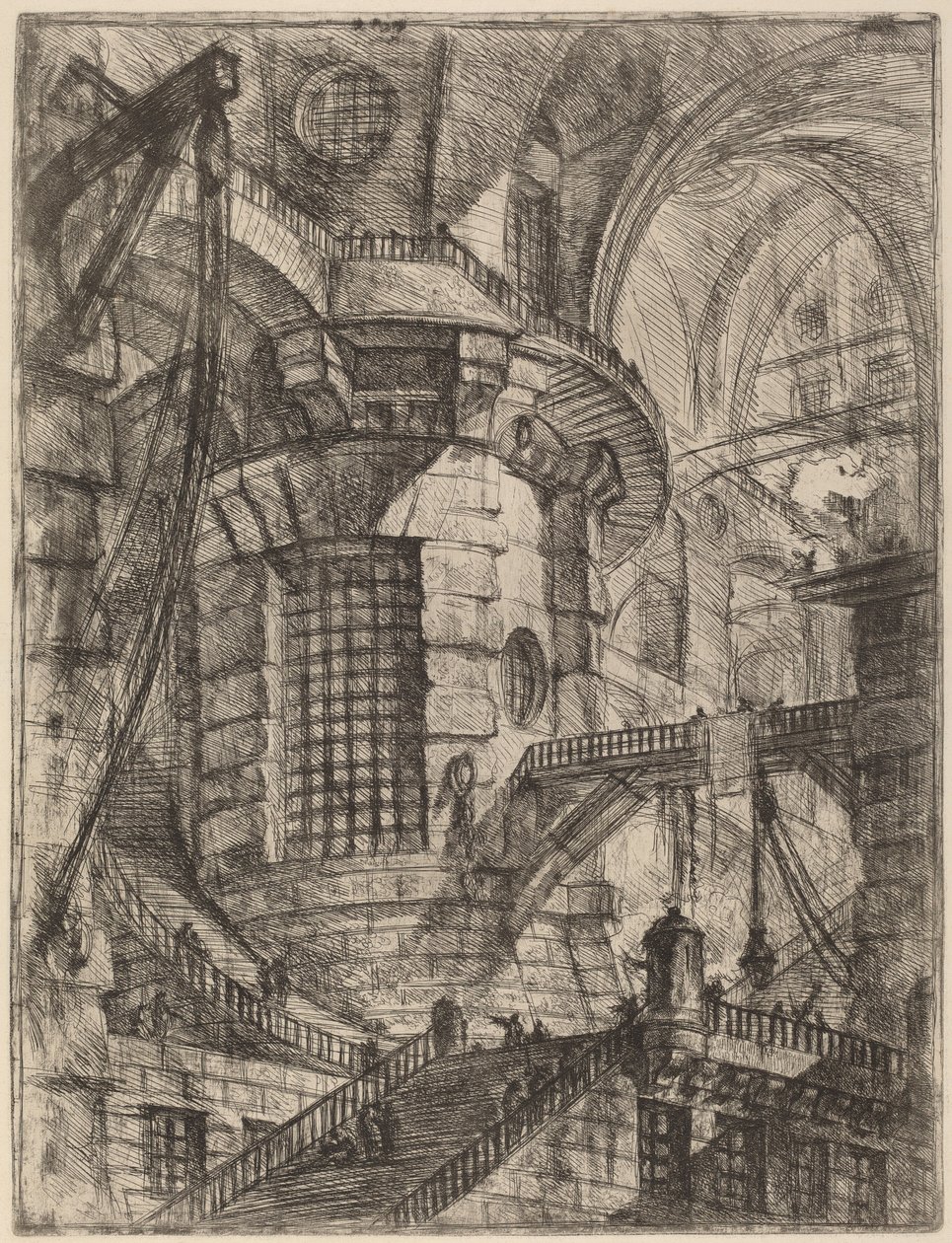 Pyöreä torni tekijältä Giovanni Battista Piranesi