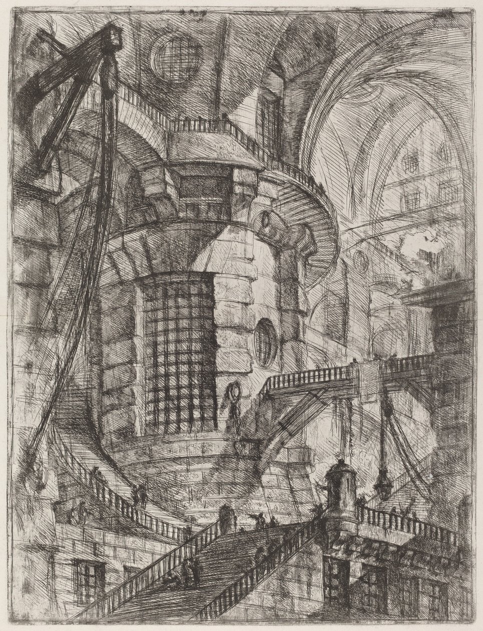 Pyöreä torni tekijältä Giovanni Battista Piranesi