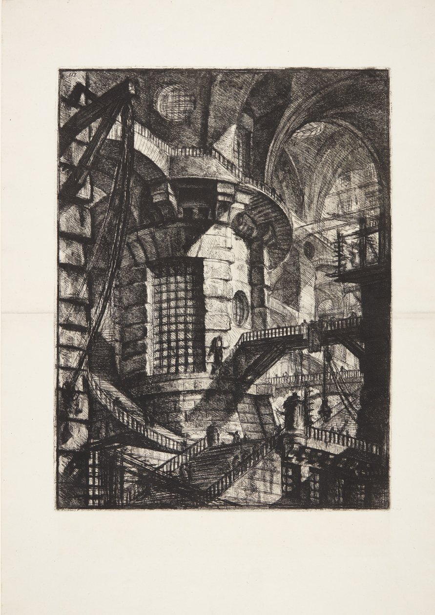 Pyöreä torni tekijältä Giovanni Battista Piranesi