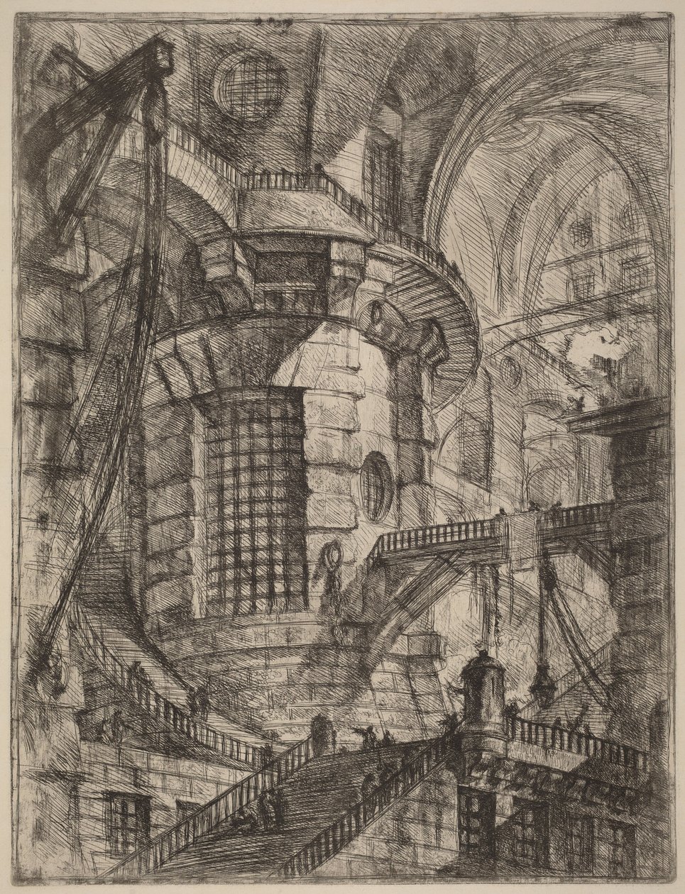 Pyöreä torni tekijältä Giovanni Battista Piranesi
