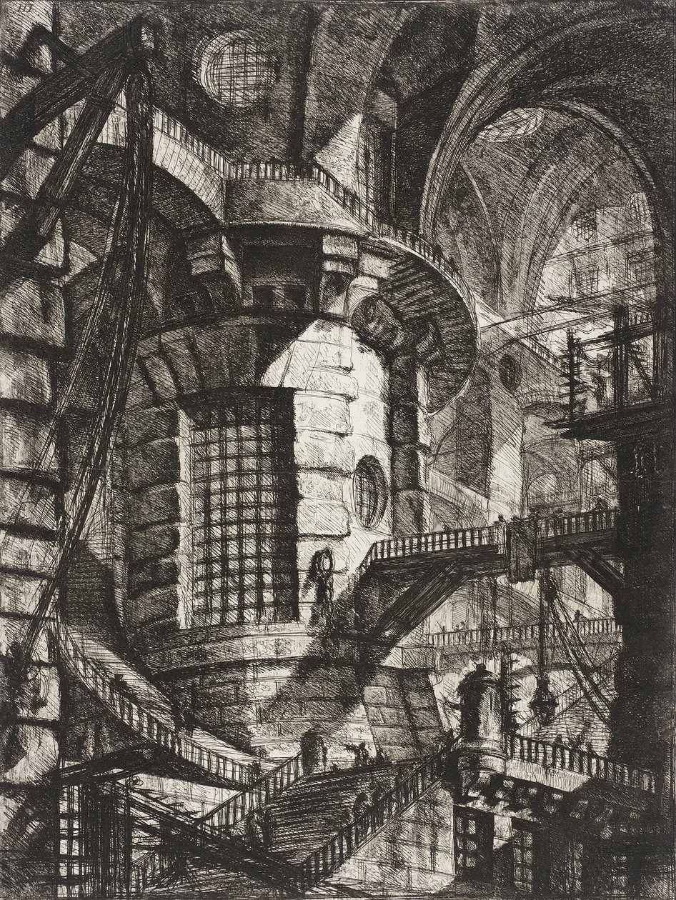 Pyöreä torni tekijältä Giovanni Battista Piranesi
