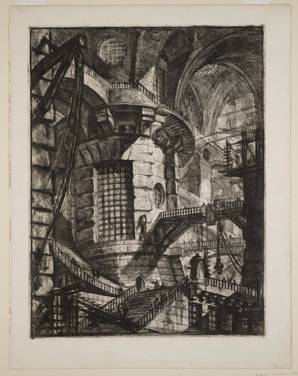 Pyöreä torni tekijältä Giovanni Battista Piranesi