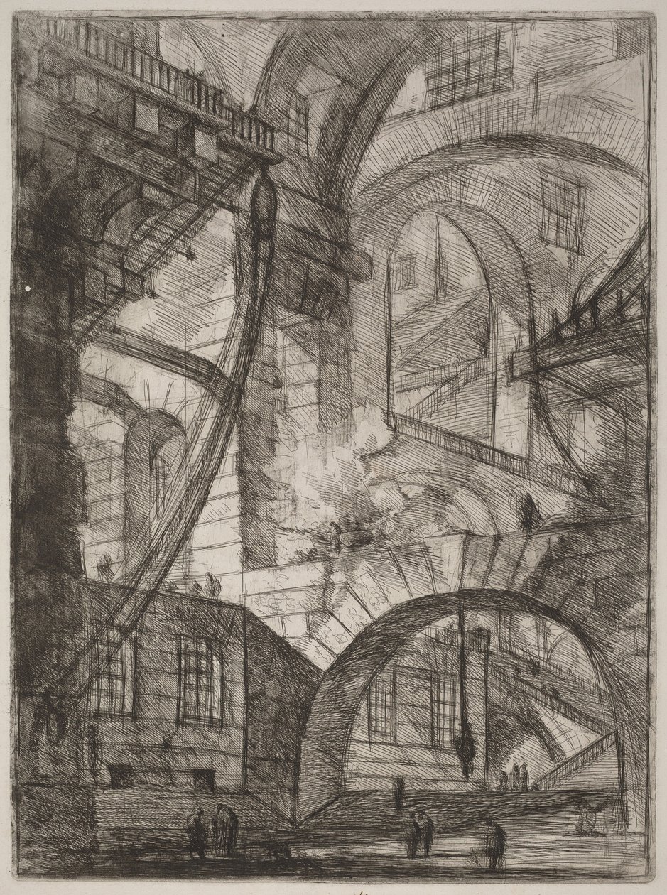 Savuava tuli tekijältä Giovanni Battista Piranesi