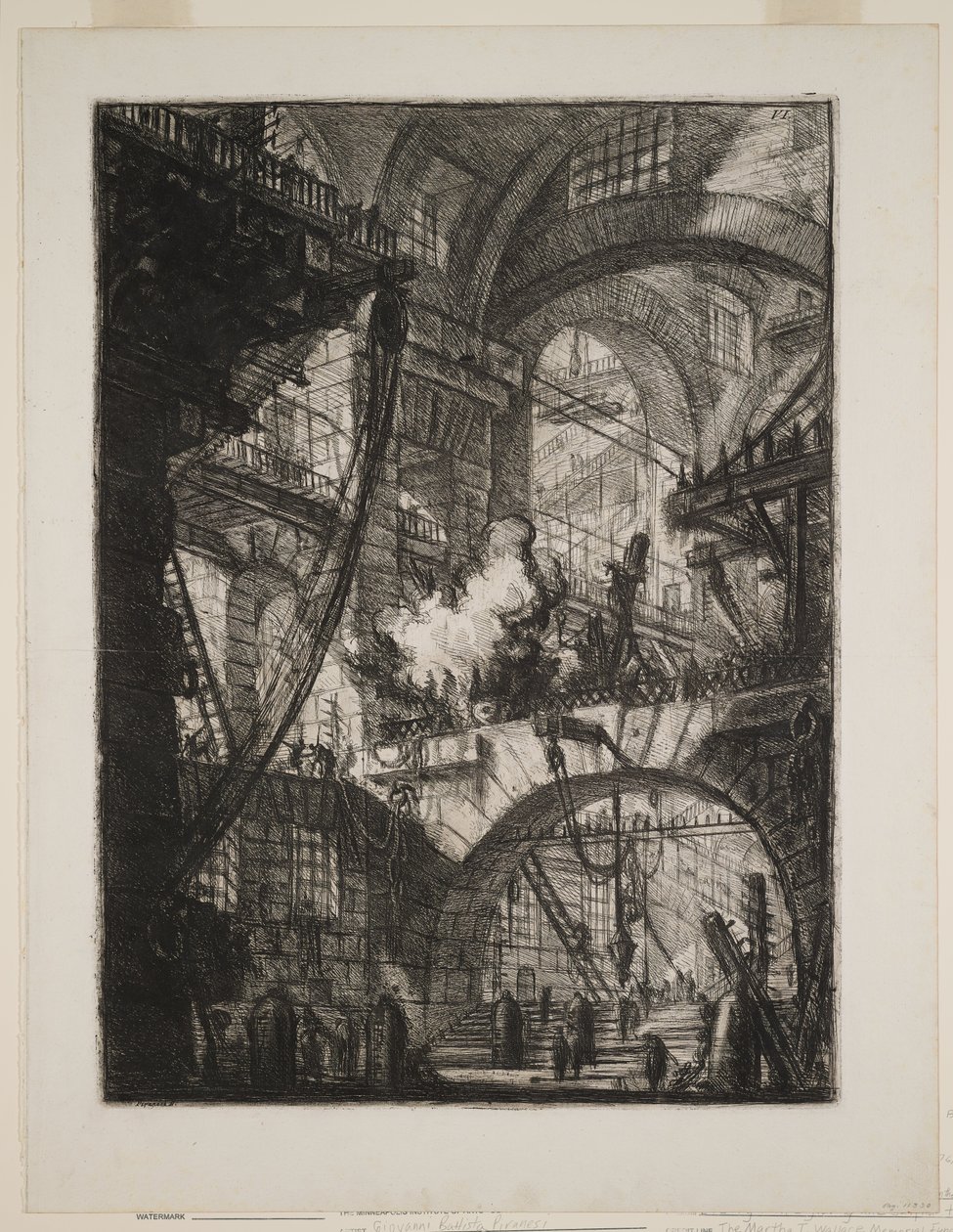 Savuava tuli tekijältä Giovanni Battista Piranesi