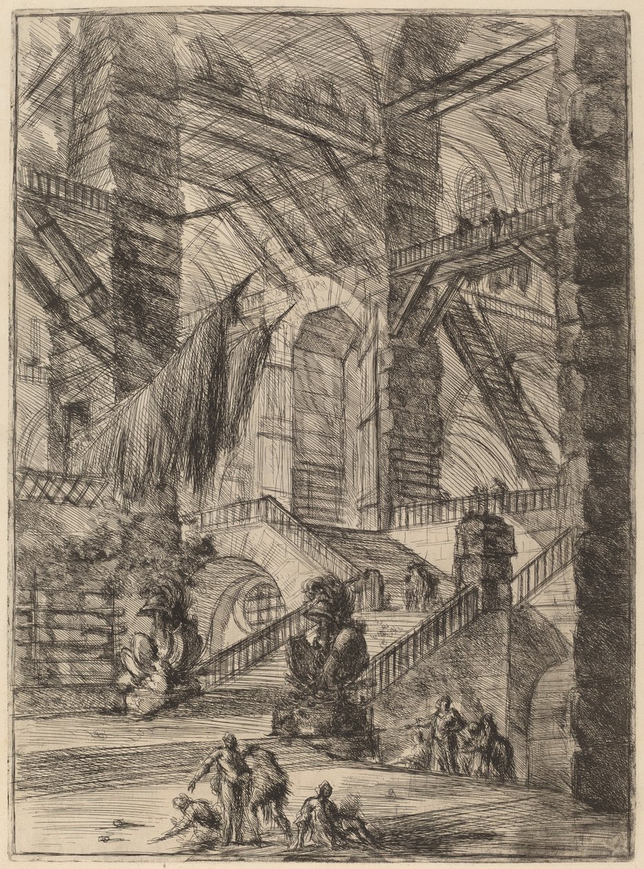 Portaikko palkintoineen tekijältä Giovanni Battista Piranesi