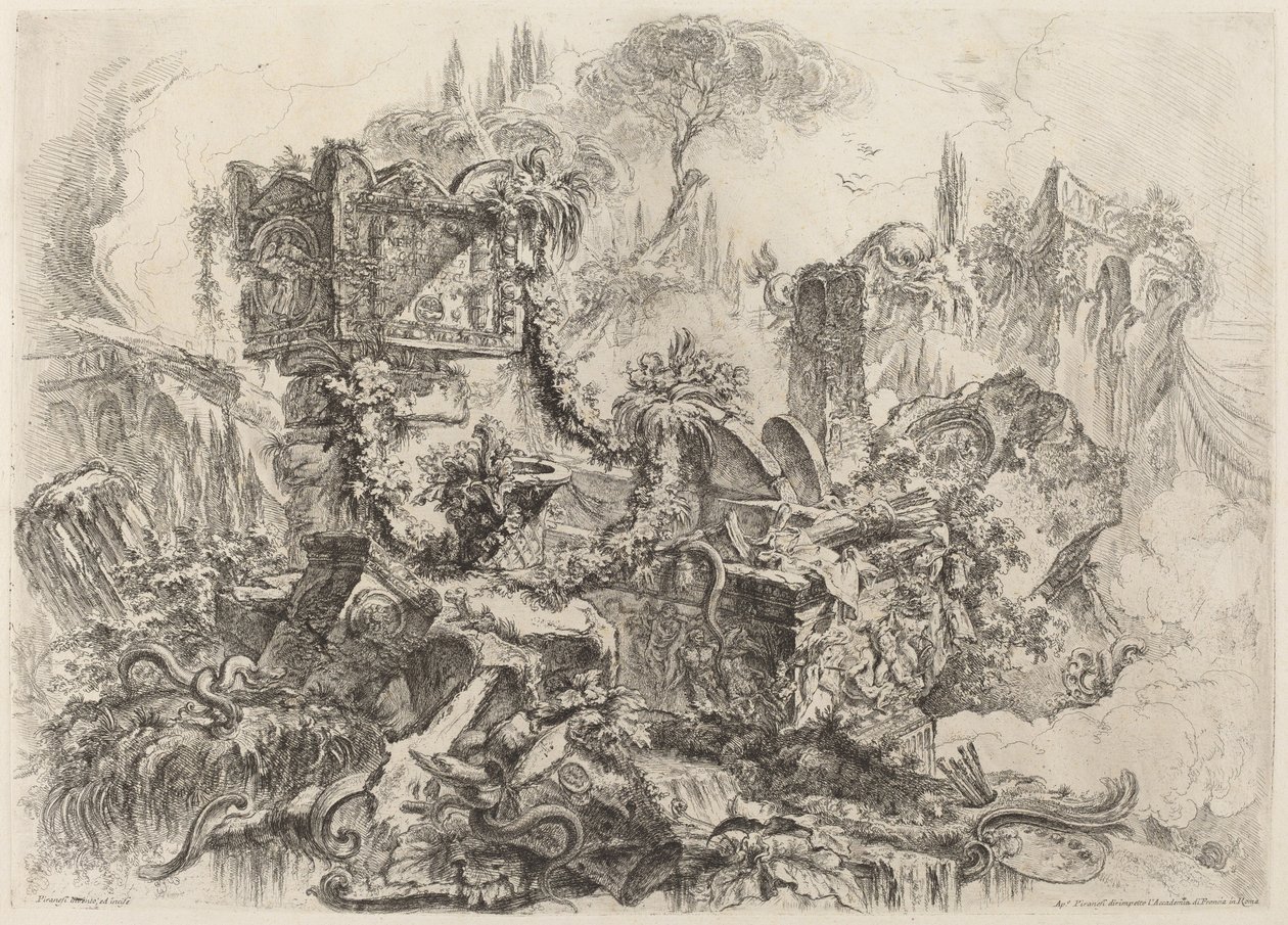 Neron hauta tekijältä Giovanni Battista Piranesi