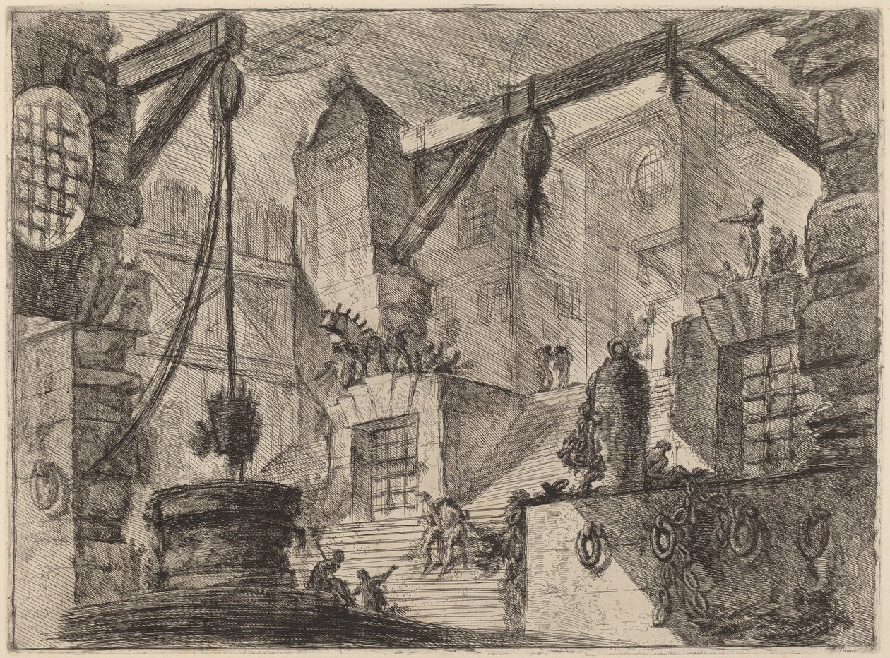 Kaivo tekijältä Giovanni Battista Piranesi