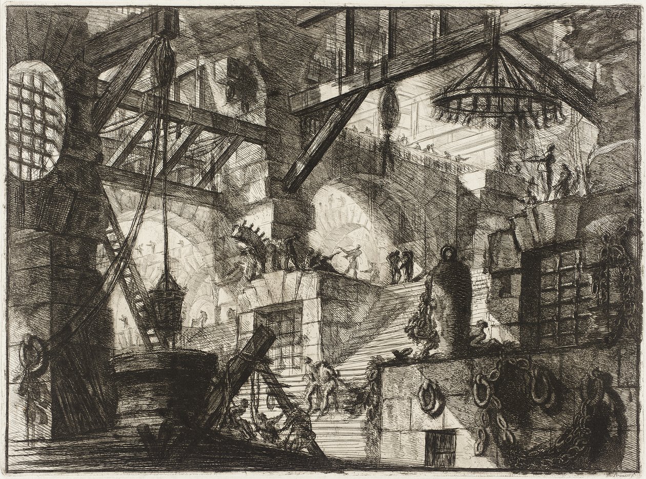 Kaivo tekijältä Giovanni Battista Piranesi