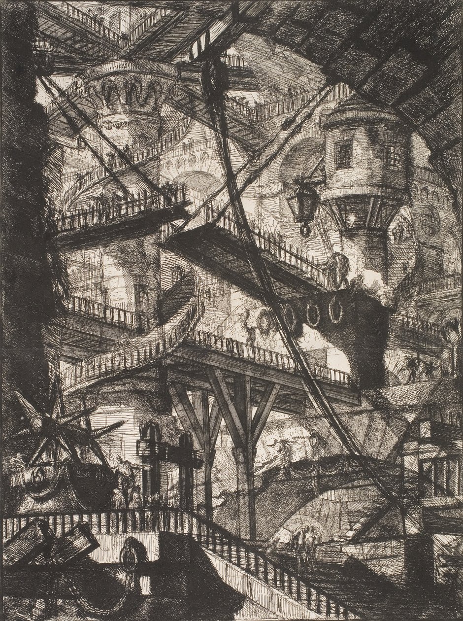 Laskettava silta tekijältä Giovanni Battista Piranesi