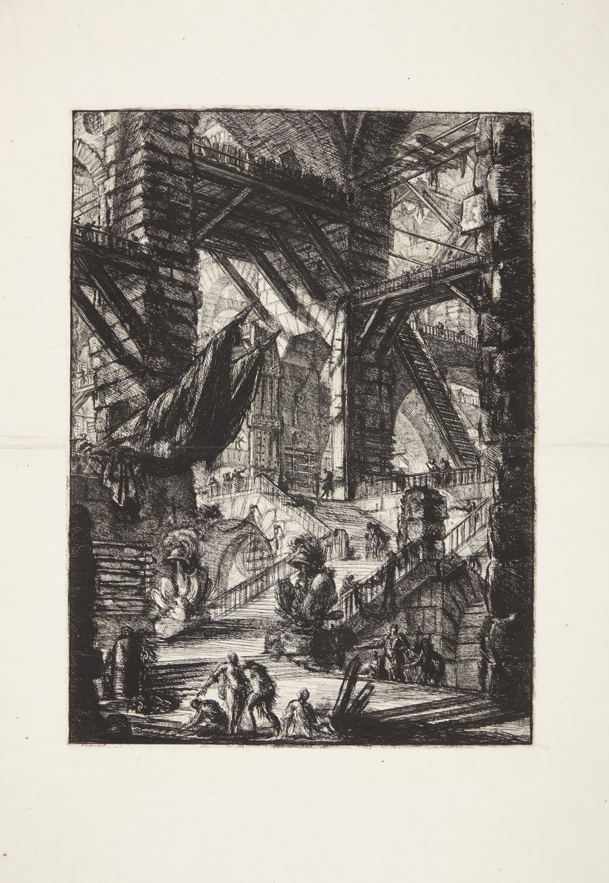 Portaikko palkintoineen tekijältä Giovanni Battista Piranesi