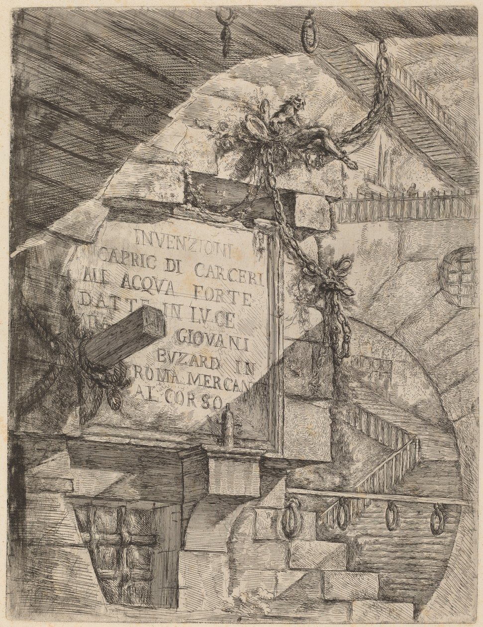 Otsikkolevy tekijältä Giovanni Battista Piranesi