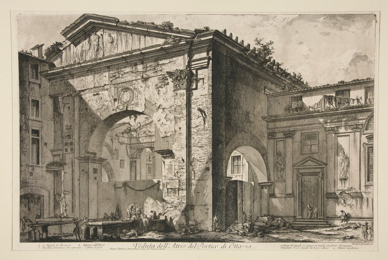 Näkymä tekijältä Giovanni Battista Piranesi