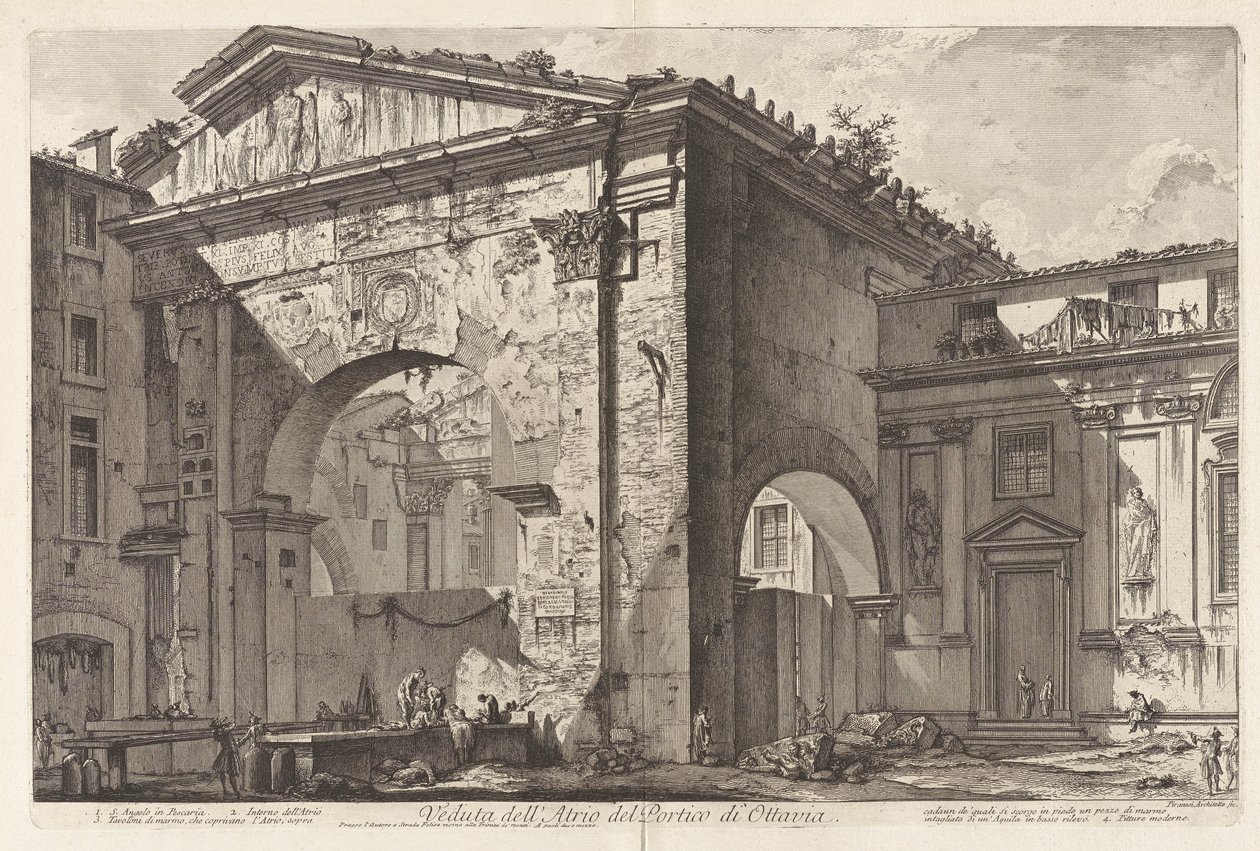 Näkymä tekijältä Giovanni Battista Piranesi