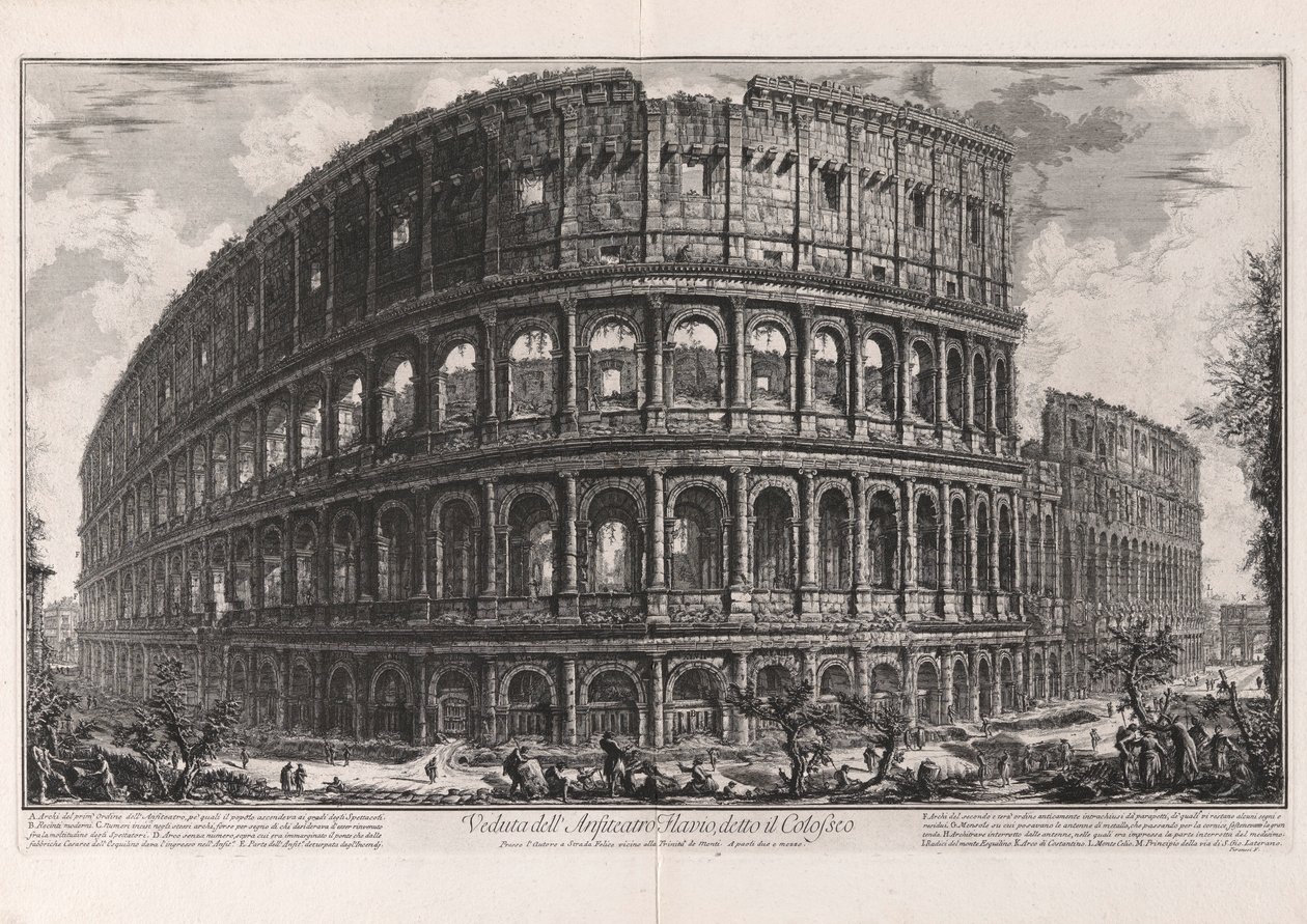 Näkymä tekijältä Giovanni Battista Piranesi