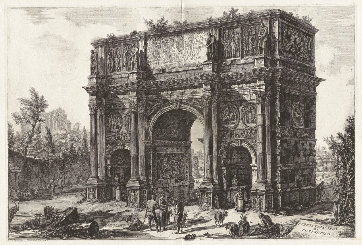 Näkymä tekijältä Giovanni Battista Piranesi