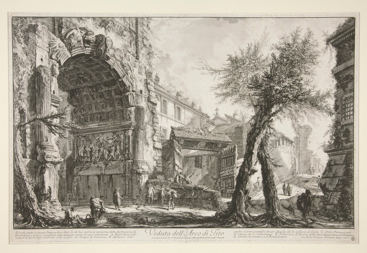 Näkymä tekijältä Giovanni Battista Piranesi