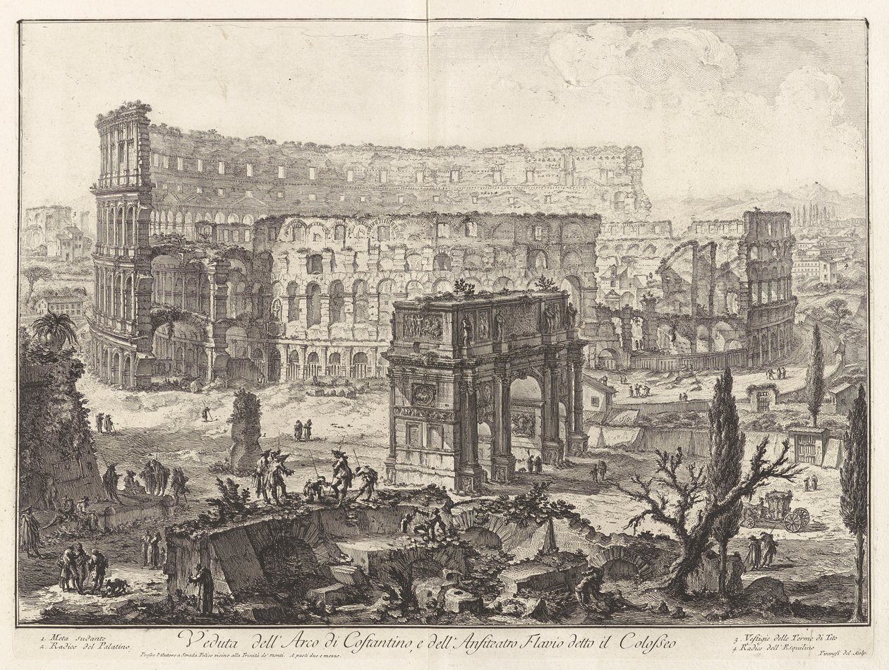 Näkymä tekijältä Giovanni Battista Piranesi