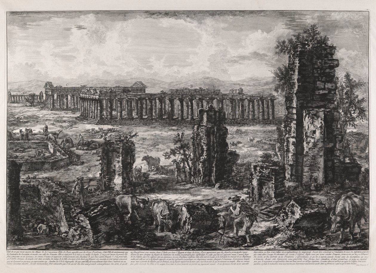 Nähty? siitä, mitä on vielä jäljellä A. de l tekijältä Giovanni Battista Piranesi