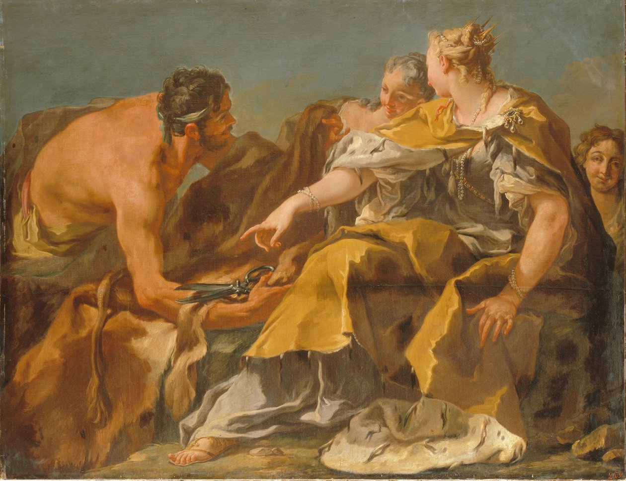 Dido rakentaa Carthagoa tekijältä Giovanni Battista Pittoni