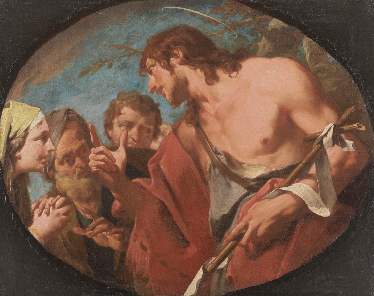 Predigt Johannes des Täufers tekijältä Giovanni Battista Pittoni