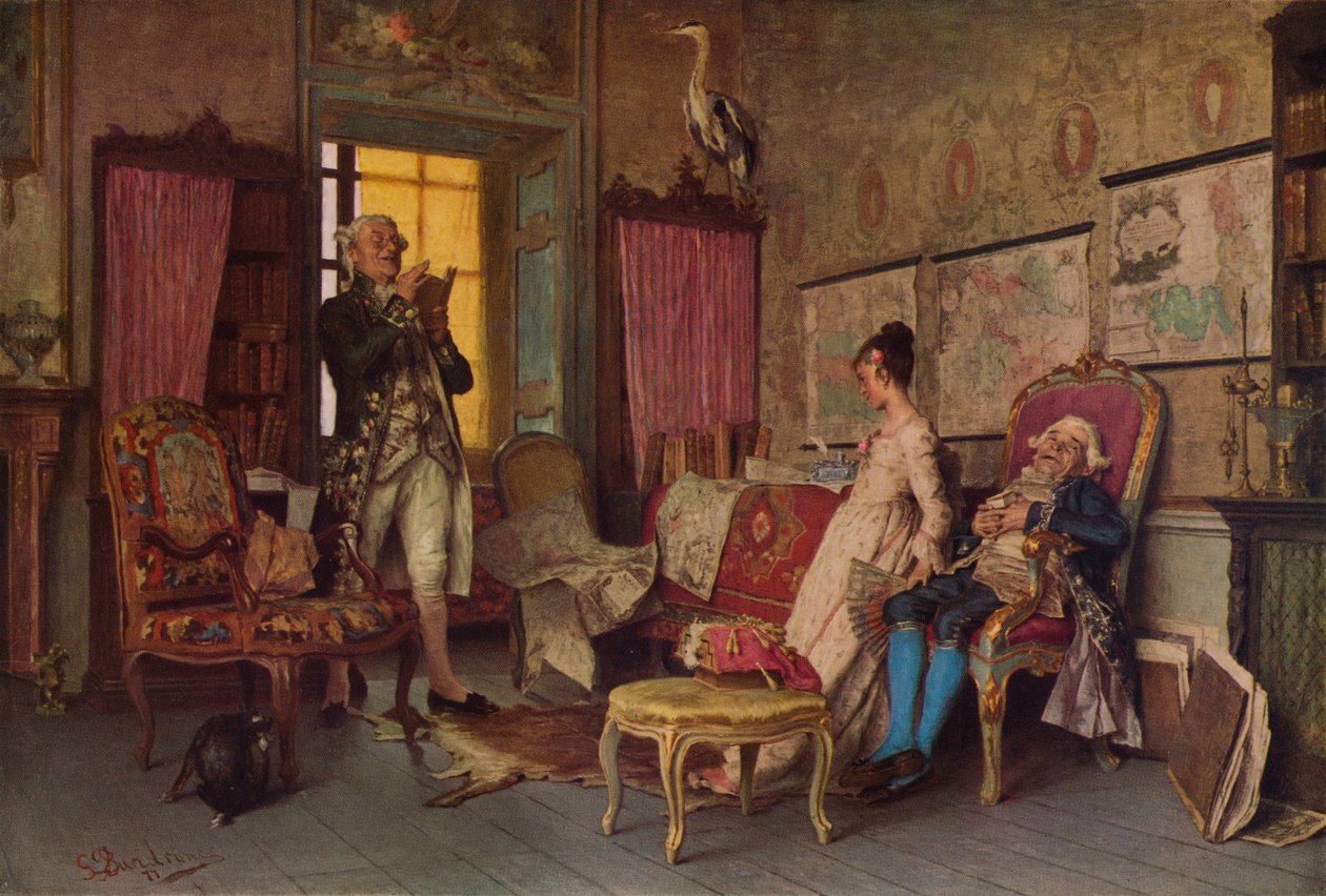Hauska tarina, 1877, 1938 tekijältä Giovanni Battista Quadrone
