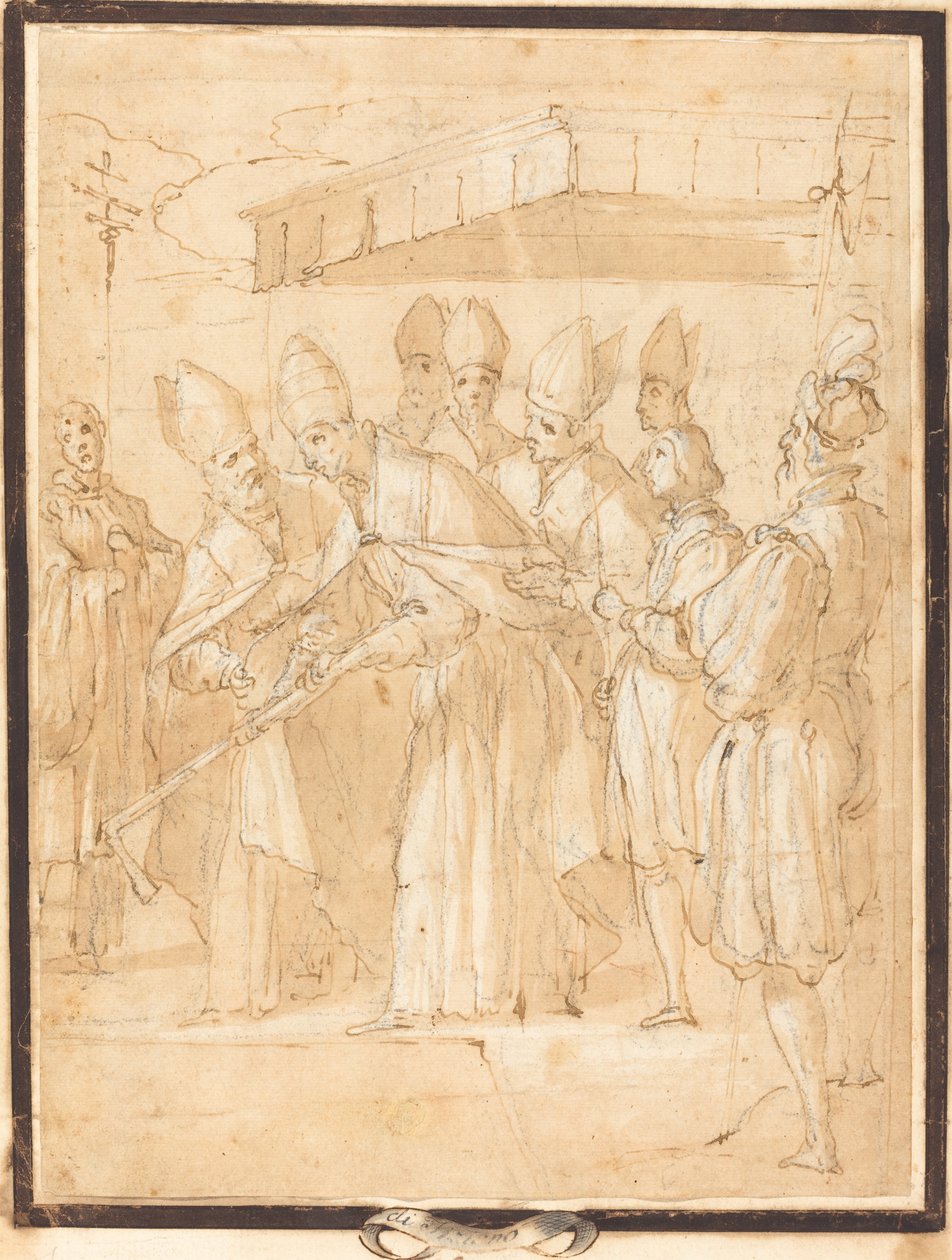 Santa Maria Maggioren perustaminen tekijältä Giovanni Battista Ricci