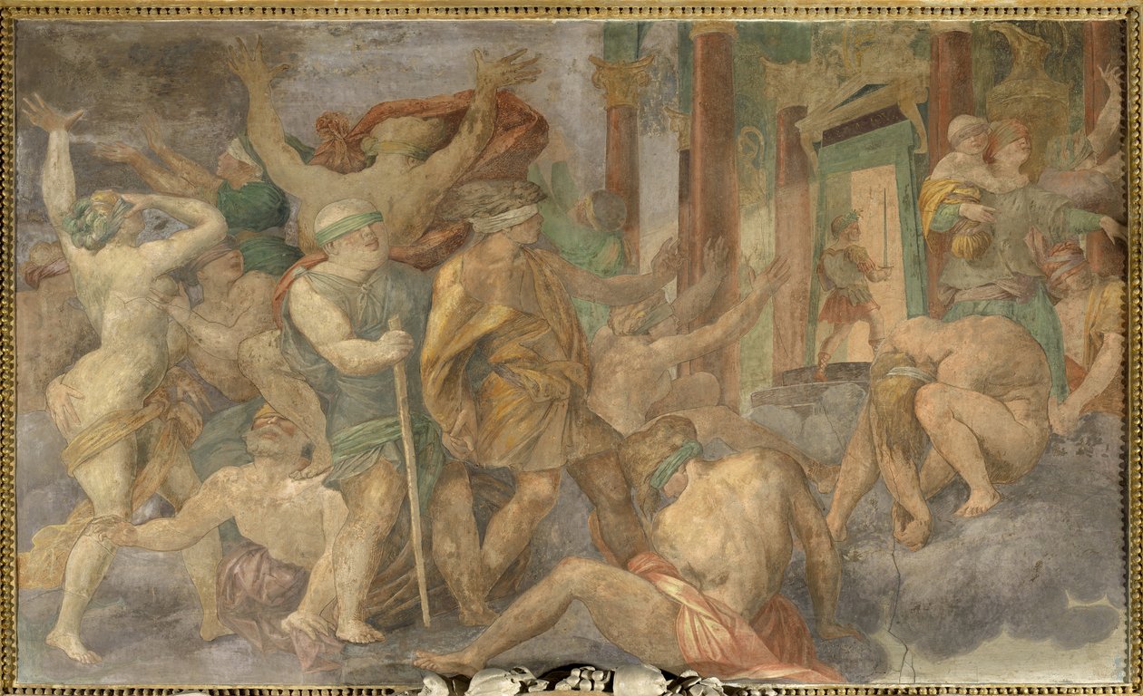 Chasseen tietämättömyys tekijältä Giovanni Battista Rosso Fiorentino