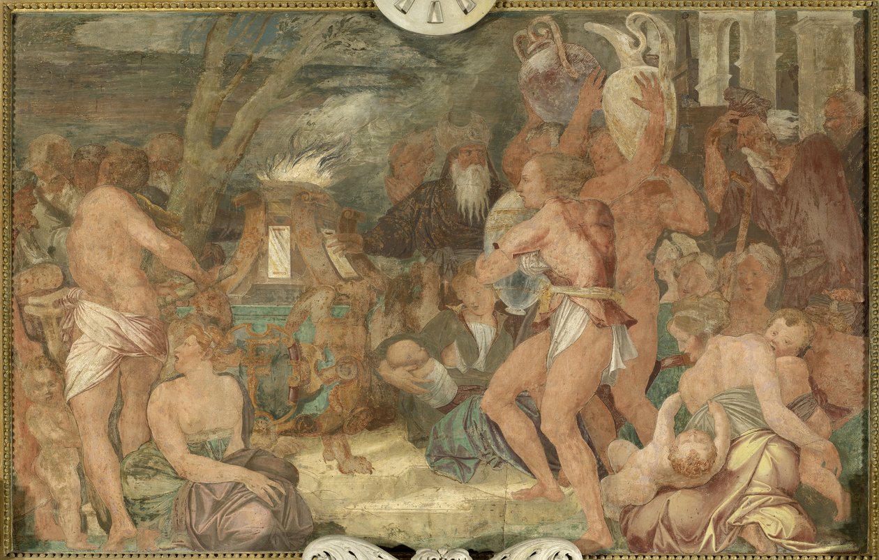 Uhraus tekijältä Giovanni Battista Rosso Fiorentino