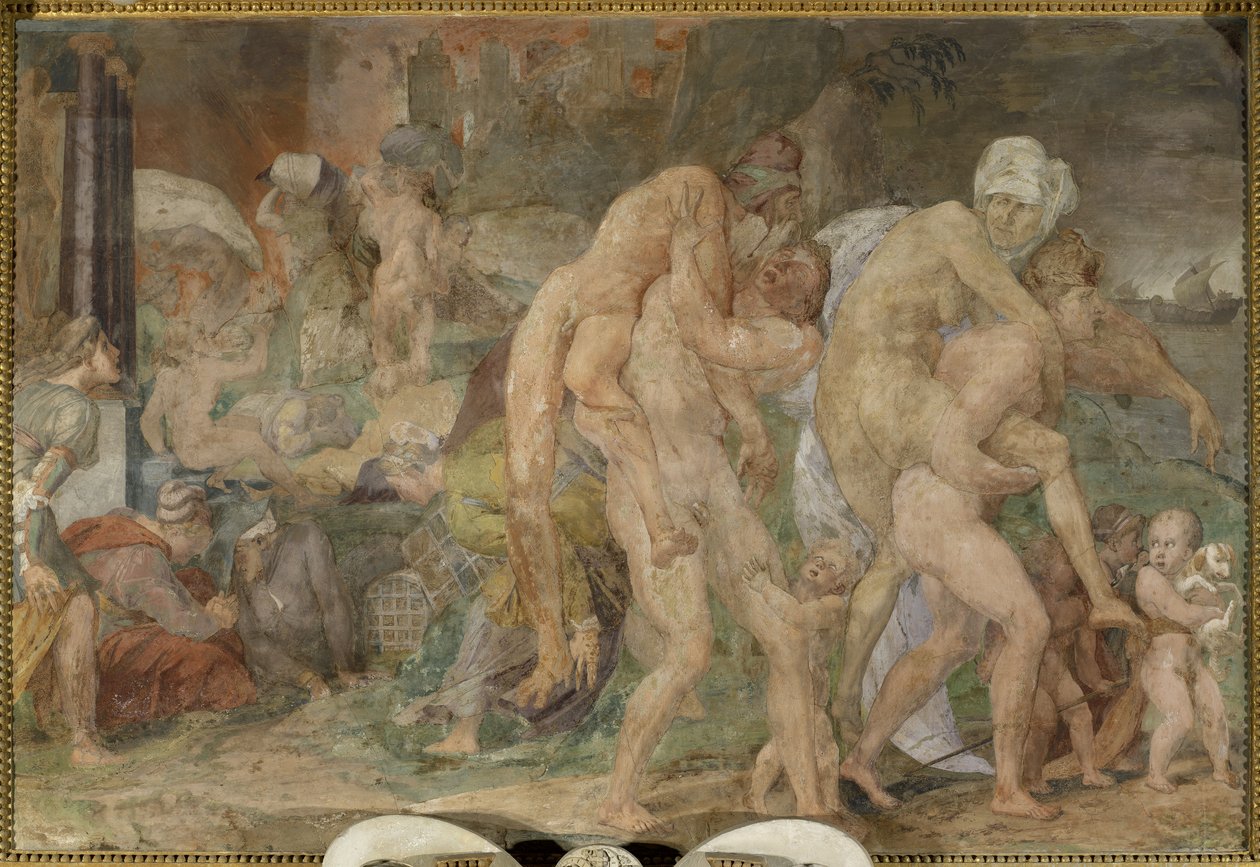 Catanian kaksoset tekijältä Giovanni Battista Rosso Fiorentino