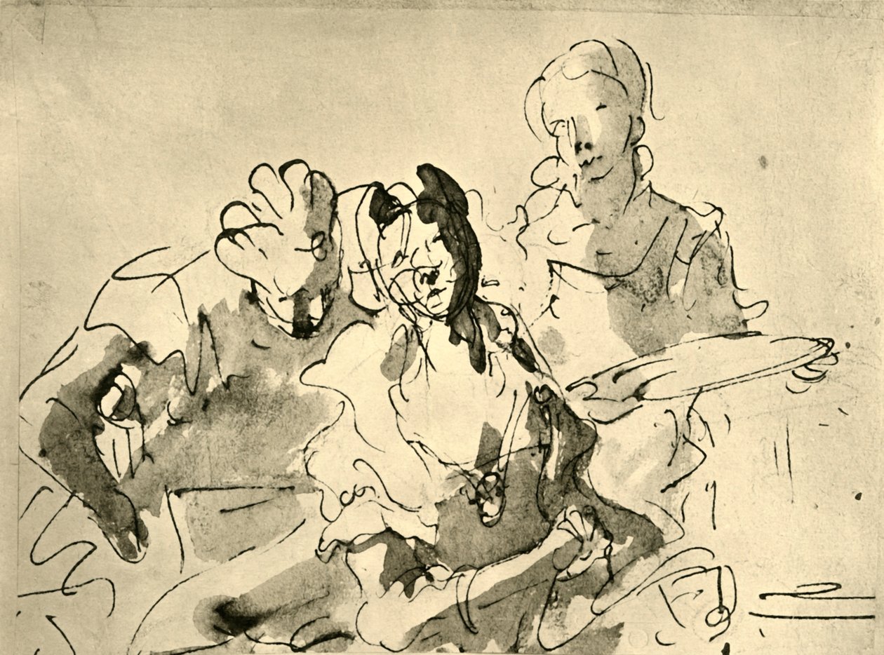 Kleopatra, 1700-luvun alku, 1928 tekijältä Giovanni Battista Tiepolo